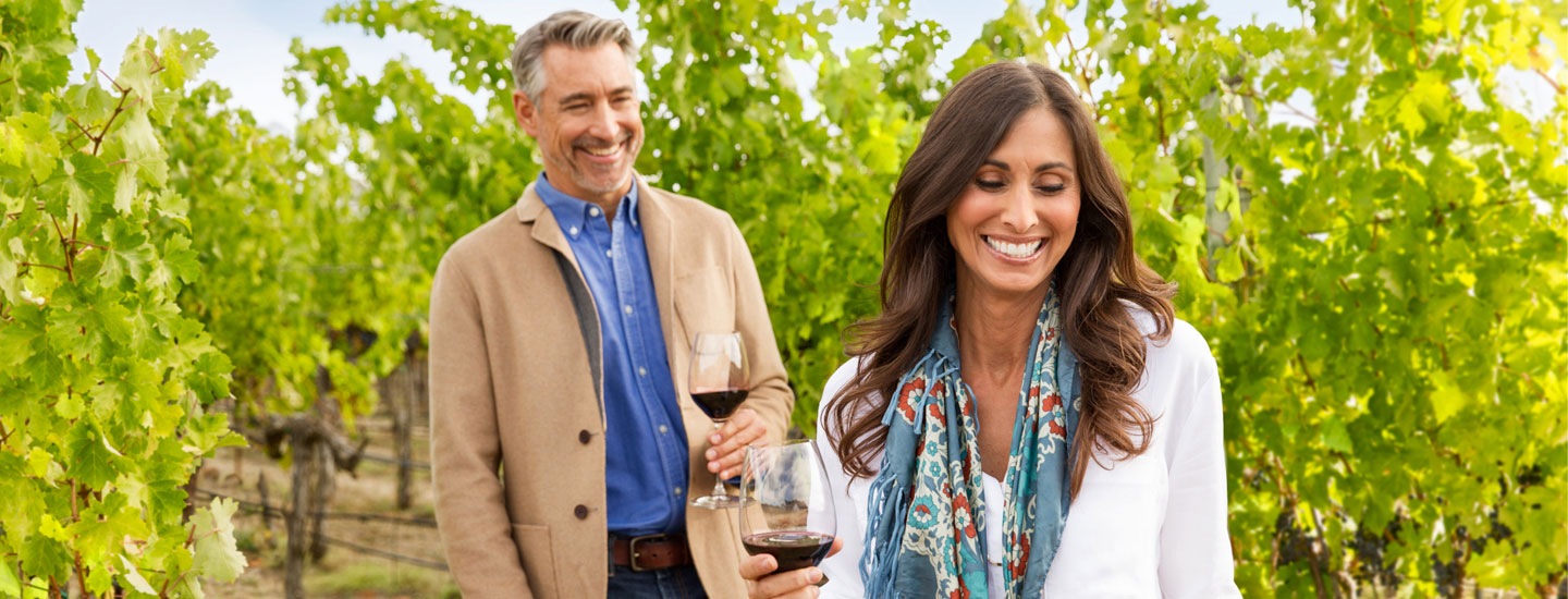 Italics Winery - No roof, no walls, no bar to belly up to. Just what kind of tasting room is this?